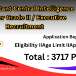 MHA IB ACIO Online Form 2025 : Apply Online Form for 3717 Post