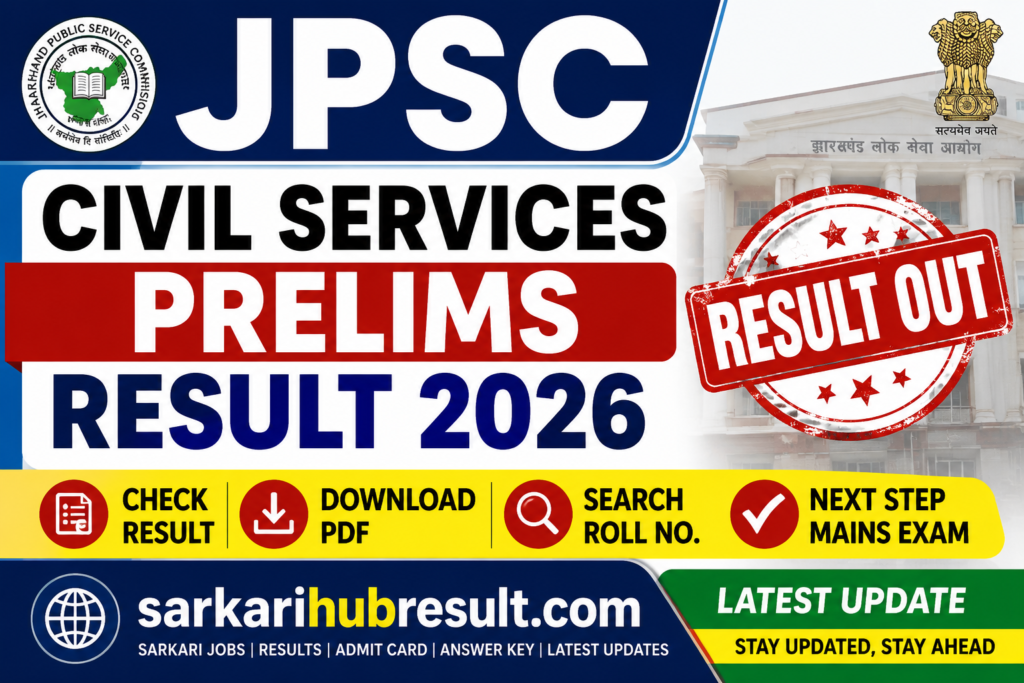 JPSC Civil Services Prelims Result