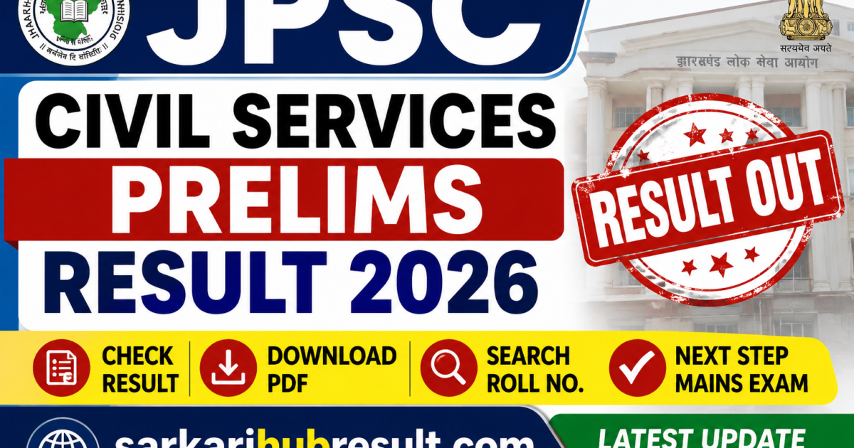 JPSC Civil Services Prelims Result