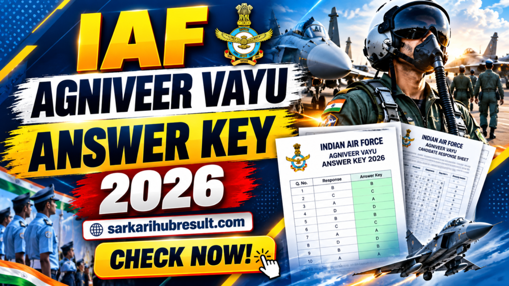 IAF Agniveer Vayu Answer Key 2026